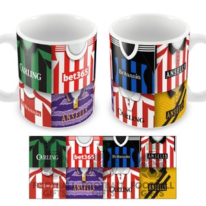 Stoke Retro Shirt Classic Kits Shirts Montage Mug Cup Top Quality Mug Great Christmas Gift Unofficial