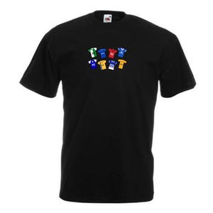 Millwall Retro Kits Black T-Shirt Tshirt Tee | Great Gift For Fans | Choice Of Sizes | Retro T-shirts Tee