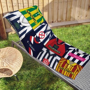 Camisa retrô do West Brom, kits clássicos, camisas, montagem, toalha de praia, sacolas de presente de alta qualidade para fãs, não oficiais, perfeitas para as férias de verão