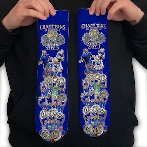 Chelsea Champions Of The World Socks Great Christmas Gift Chelsea World Club Winners 2025 Football Gifts