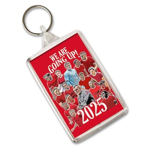 Charlton Athletic Play Off Winners 2025 Keyring | Standard Keyring Key Ring Key Chain | Christmas Gift Stocking filler For Addicks  Fans |