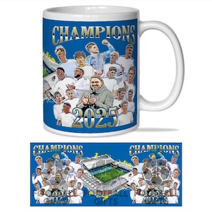 Leeds Utd Champions 2025 Mug Cup Top Quality Mug Great Leeds Gift For Whites Fans Football Gifts Mug