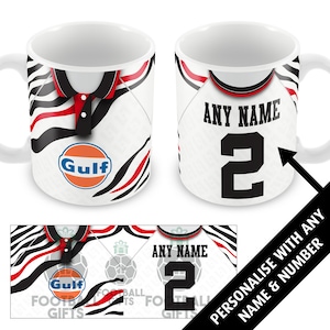 Swansea Home 1993 Retro Shirt Kit Personalised Mug Cup Great Christmas Gift Add Any Name & Number