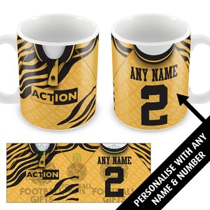 Swansea Away 1992 Retro Shirt Kit Personalised Mug Cup Great Christmas Gift Add Any Name & Number