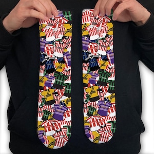 Stoke Retro Shirt Classic Kits Mash Up Printed Socks Great Christmas Gift Potters City Etc Unofficial