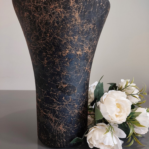 Recycled Glass Vase Made in Spain Etsy