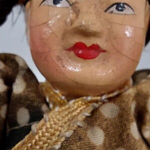 Antique Chinese Wooden Dolls - Etsy