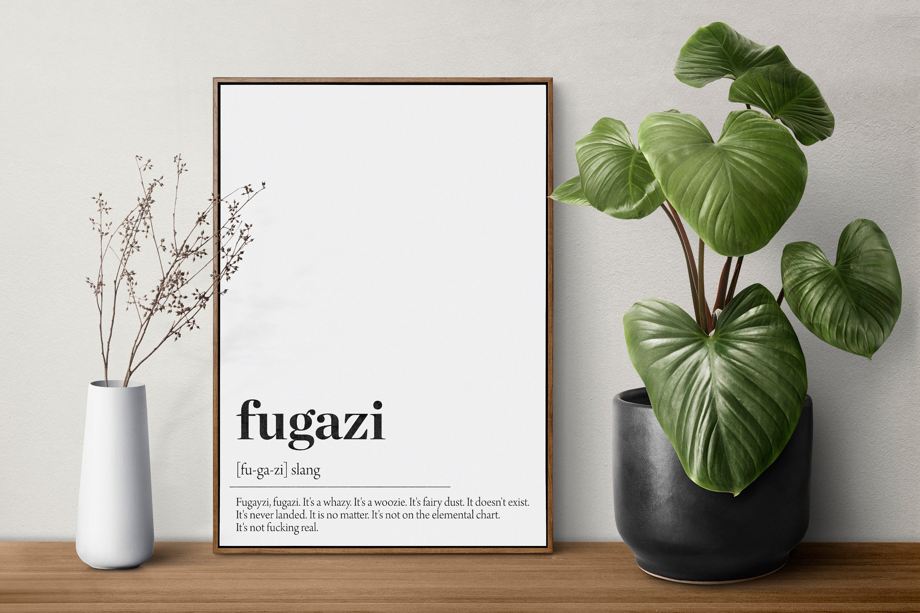 Fugazi Definition Instant Download / Wolf of Wall Street / Fugayzi
