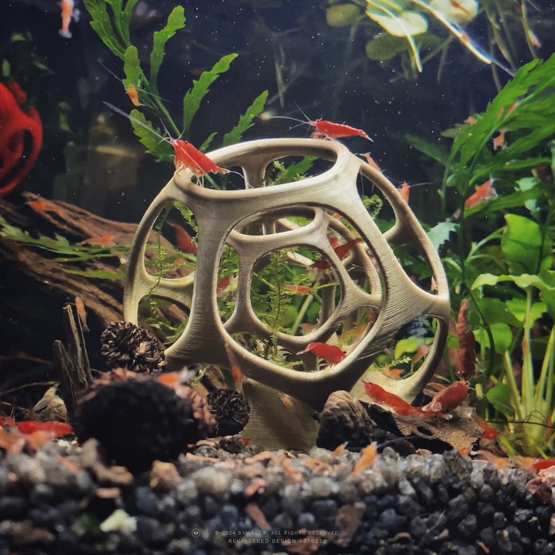 Large Maze Hide – Shrimp Tunnel & Swim-through Cave With Suction