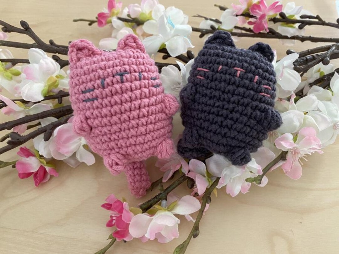 Matching Bubblegum and Marceline Kitty Keychains Etsy