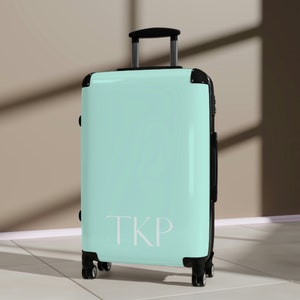 KLASSY COLLECTION Polyester Printed Luggage Trolley Bags, 2 Wheels
