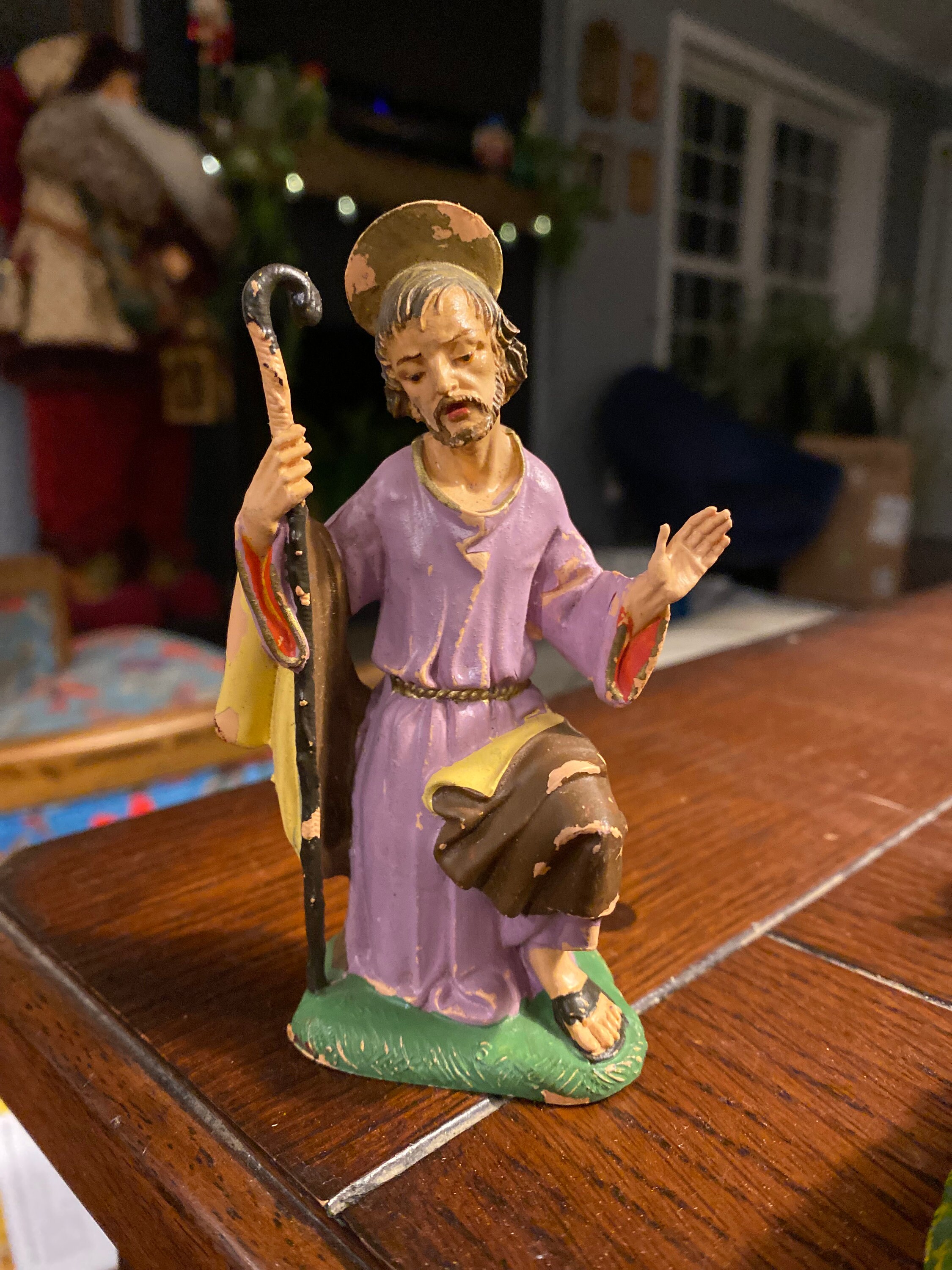 Vintage Italian Nativity Scene Figures Etsy