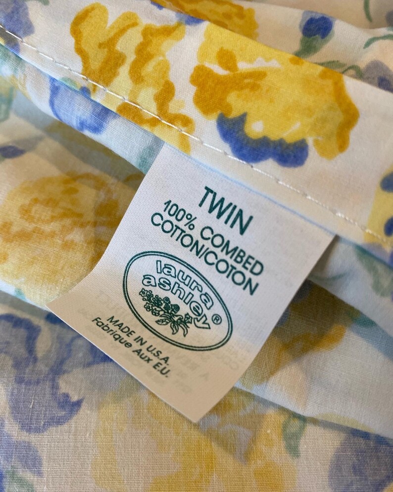 Vintage Laura Ashley Bedding and Curtains Etsy