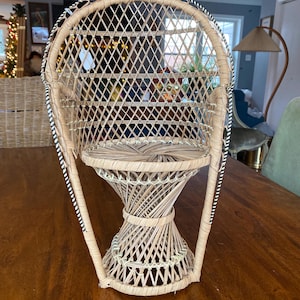 Vintage Mini Peacock Chair