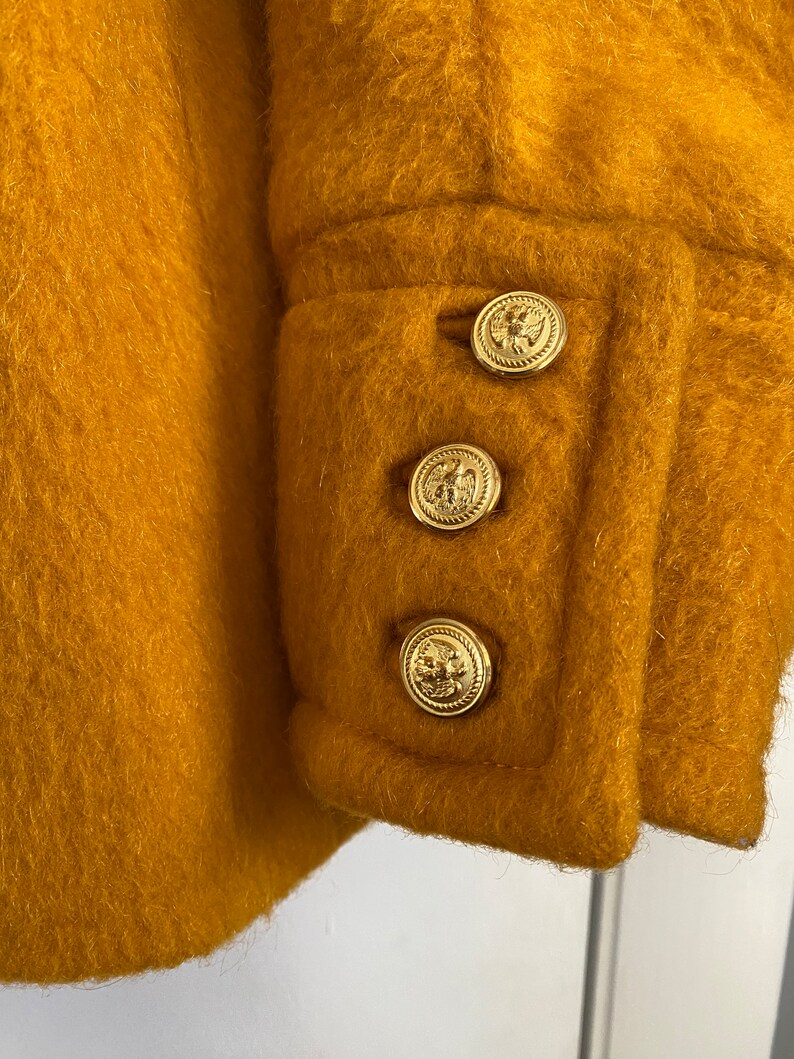 Vintage Mister Frank Mustard Yellow Jacket Etsy