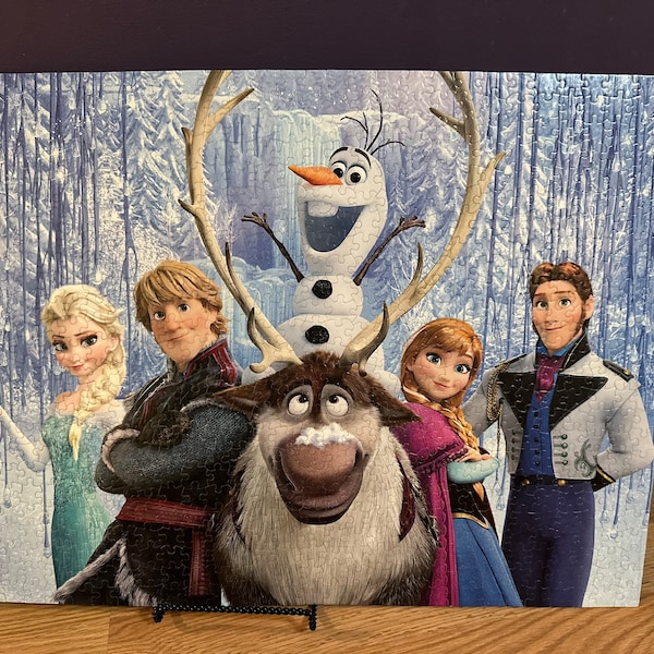 Frozen Jigsaw Puzzle Etsy