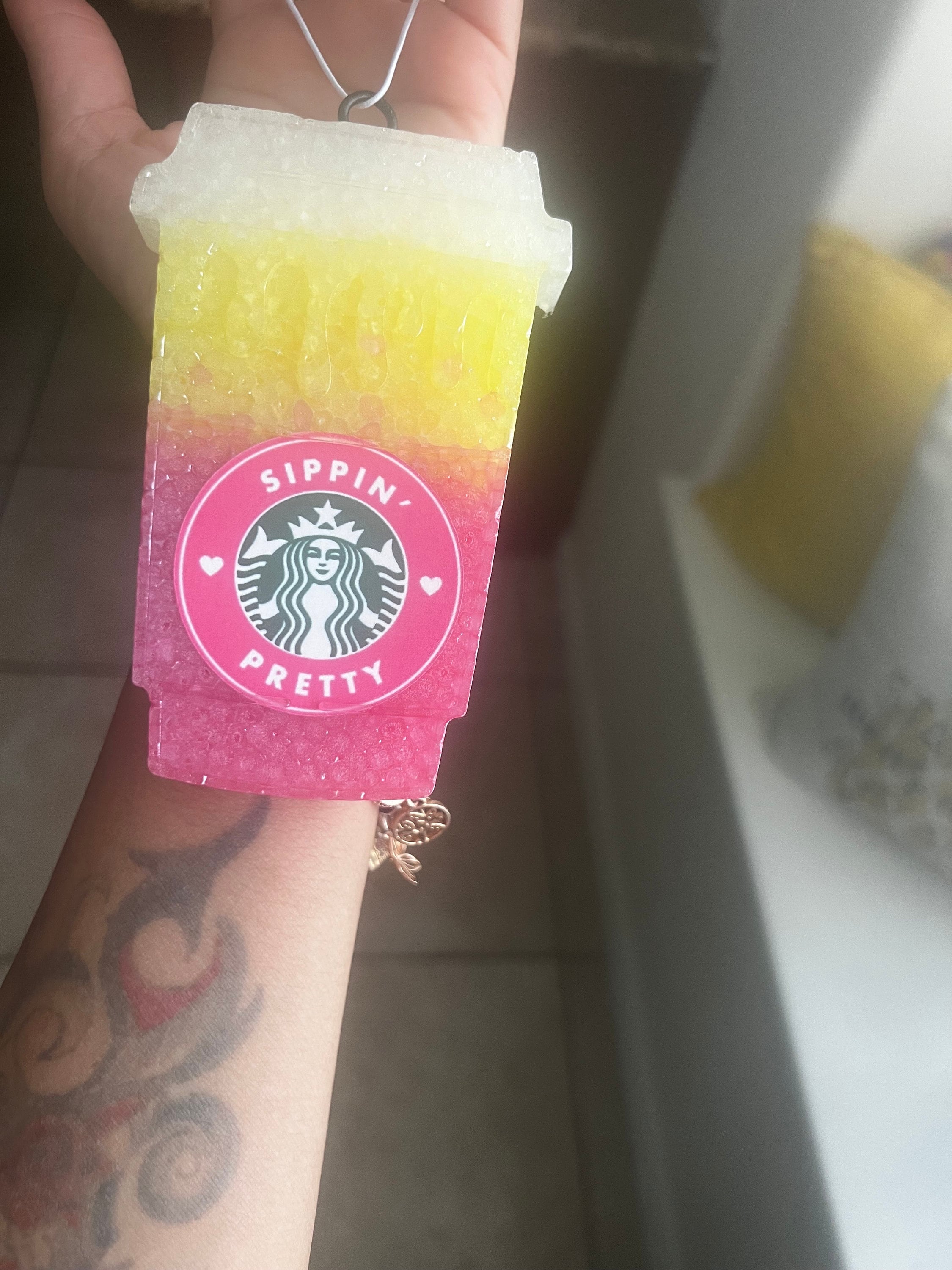 Starbucks Car Freshie, Car Fresheners, Coffee Freshie Candle Etsy