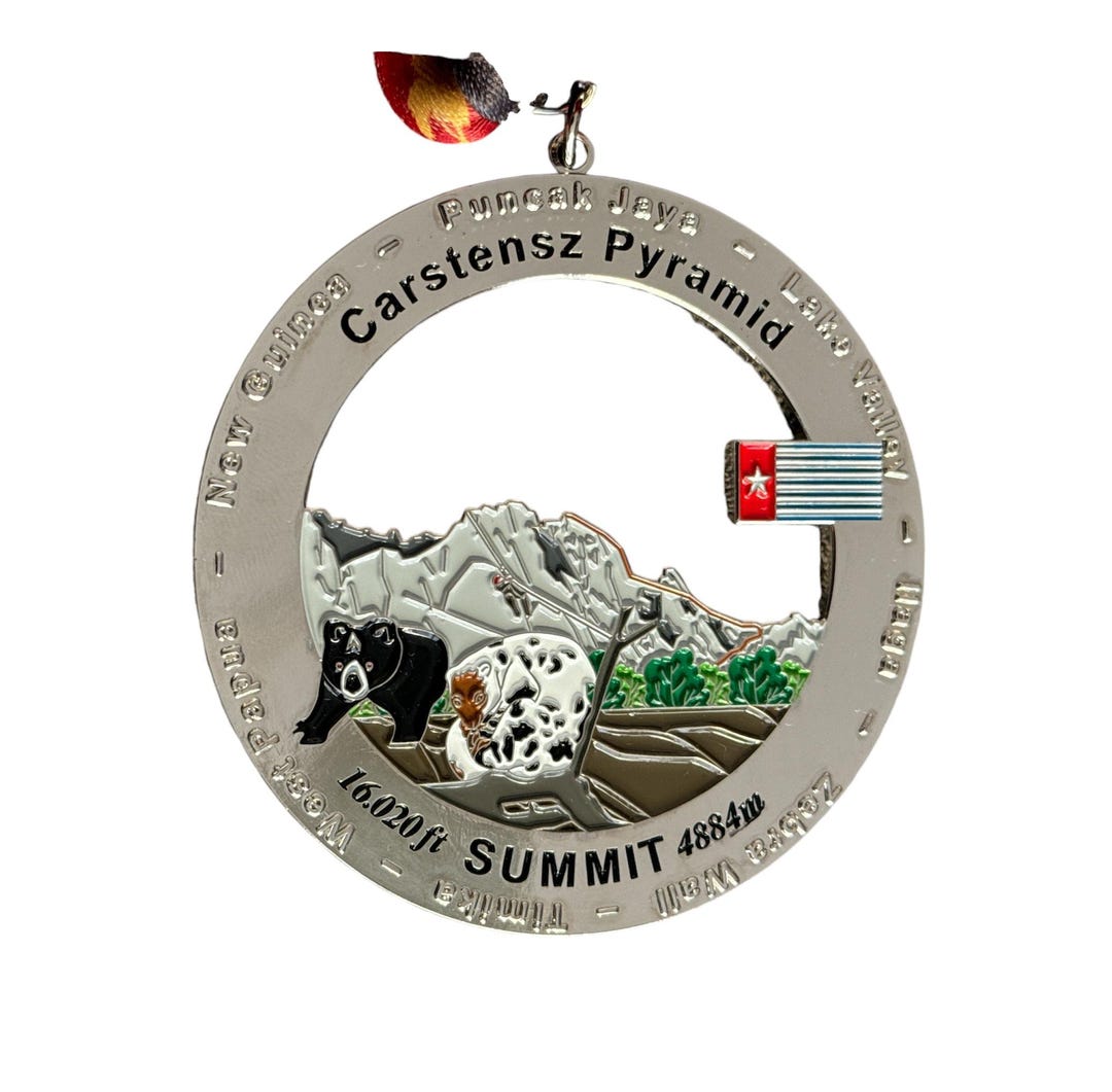 Carstensz Pyramid Summit Medal – Seven Summits Souvenir - Etsy