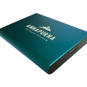 Annapurna  8TB portable SSD - Solid State Drive - Including Carry Case, Connectors/USB-C kabel 8Terrabyte. Travel Disc -only 7.5 cm small !!