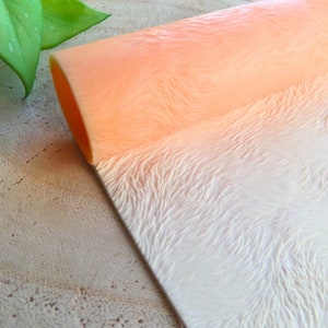 Rullo per texture della pelle di animali da pelliccia per argilla polimerica, orecchini fai da te, strumenti per argilla