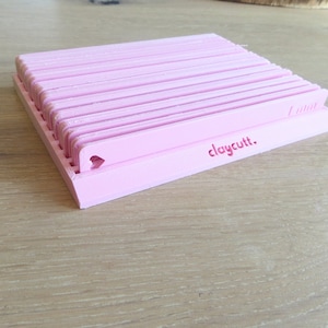 Depth Rolling Guides, Organizer , clay tools, diy earrings, Set of 2 Guides
