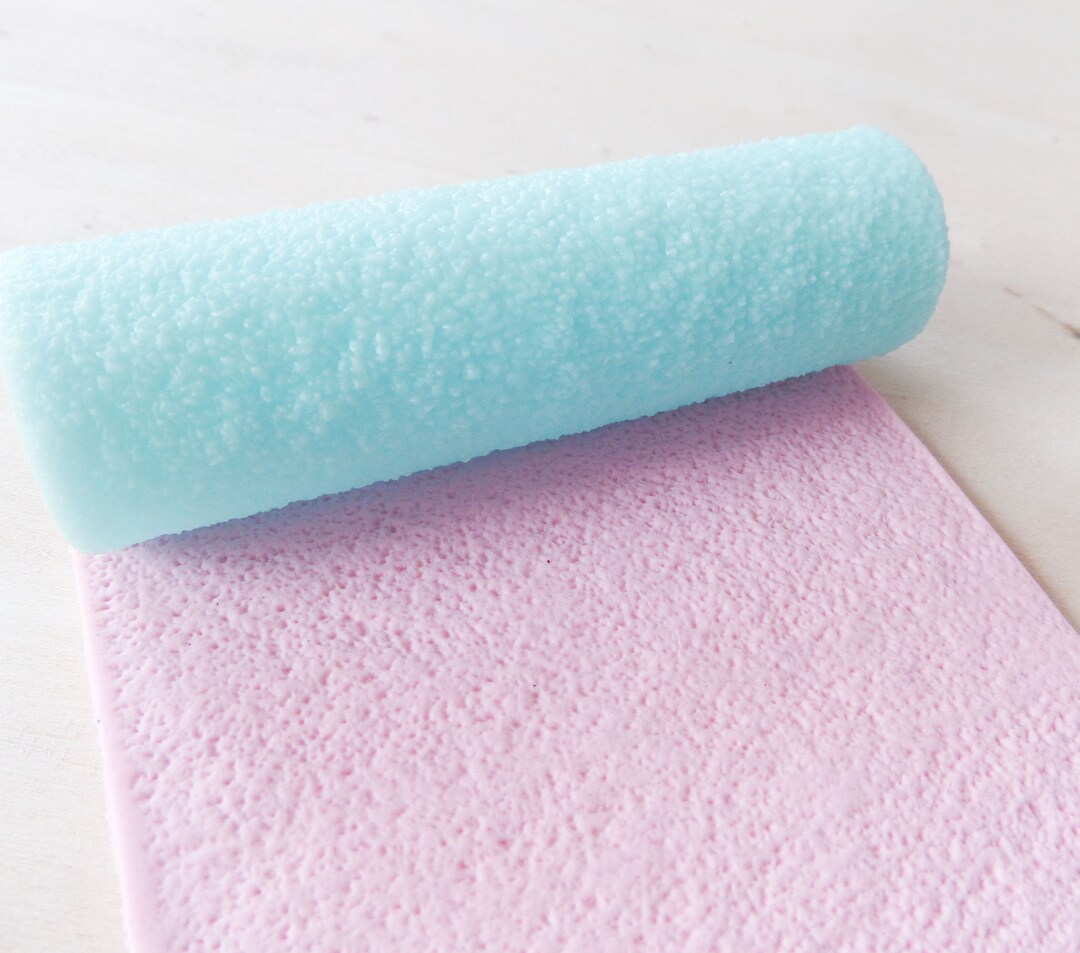 Strong Sandpaper Texture Roller for Polymer Clay, Diy Earrings. Clay