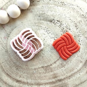 Losangle Geometric  cutter for Polymer Clay, Diy Earrings, Clay tools