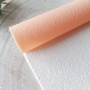 Rullo per texture in carta vetrata media per argilla polimerica, orecchini fai da te, utensili per argilla