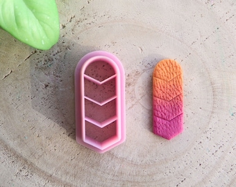 Chevron Cutter for Polymer Clay, Diy Earrings, Clay tools