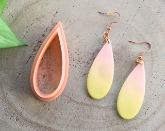 Drop Polymer Clay Earring Cutter, Diy Earrings, Clay Tools