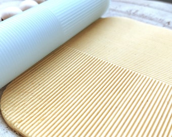 Lines Texture Roller – Polymer Clay and DIY Earring Tool
