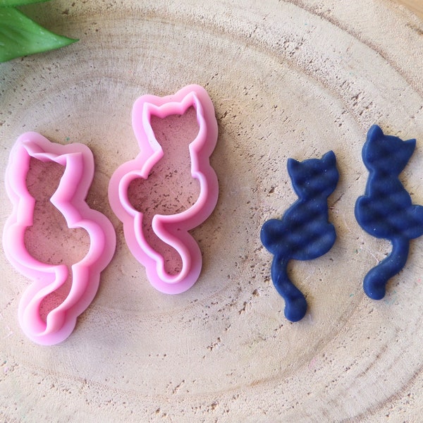Cat Animal Cutter for Polymer Clay, diy earrings, clay tools, handmade