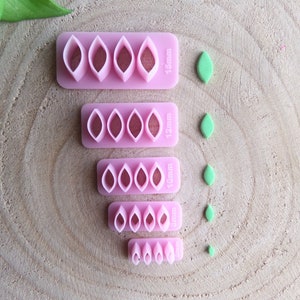 Mini Cutters, Spring Flower Petals Cutter for Polymer Clay,  Diy Earrings, Clay tools