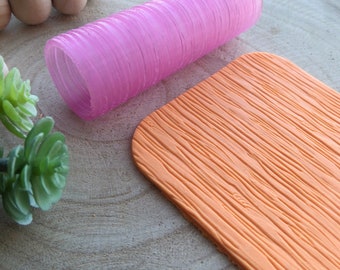 Wood Texture Roller for Polymer Clay Earrings - Clay Tools for DIY Jewelry Making