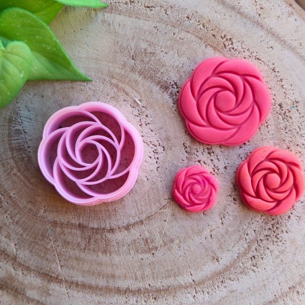 Flower Rose Cutter for Polymer Clay, Diy Earrings, Clay Tools