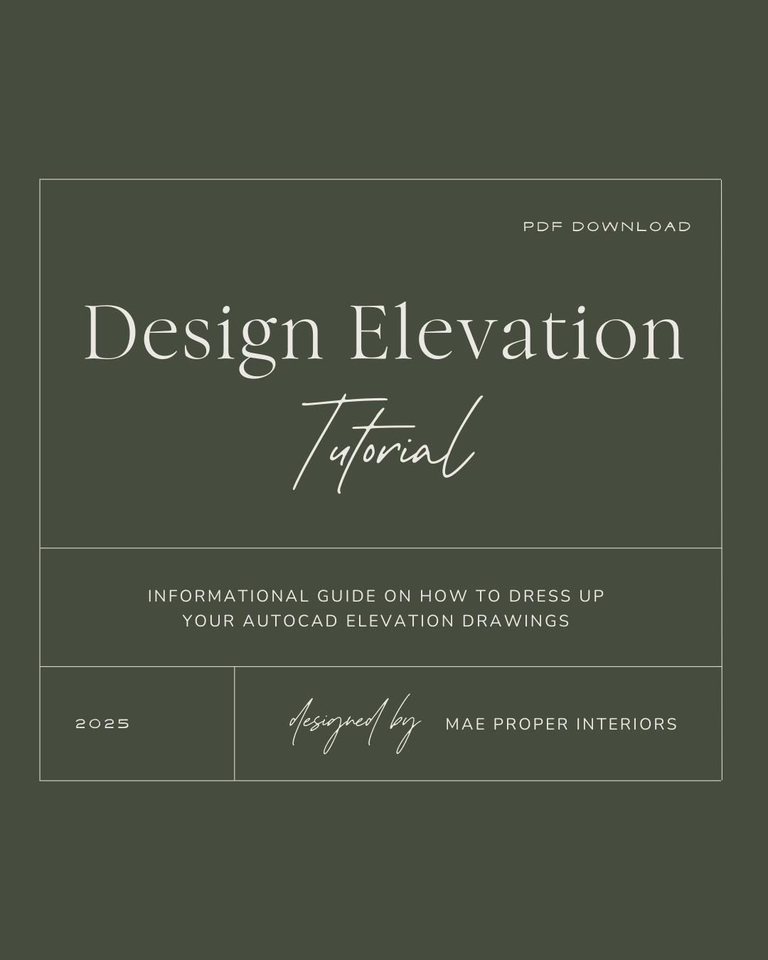Design Elevation Tutorial | Interior Design | Elevation Vs. Renderings ...