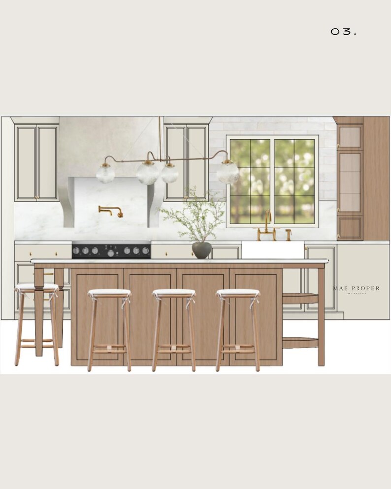 Design Elevation Tutorial | Interior Design | Elevation Vs. Renderings ...