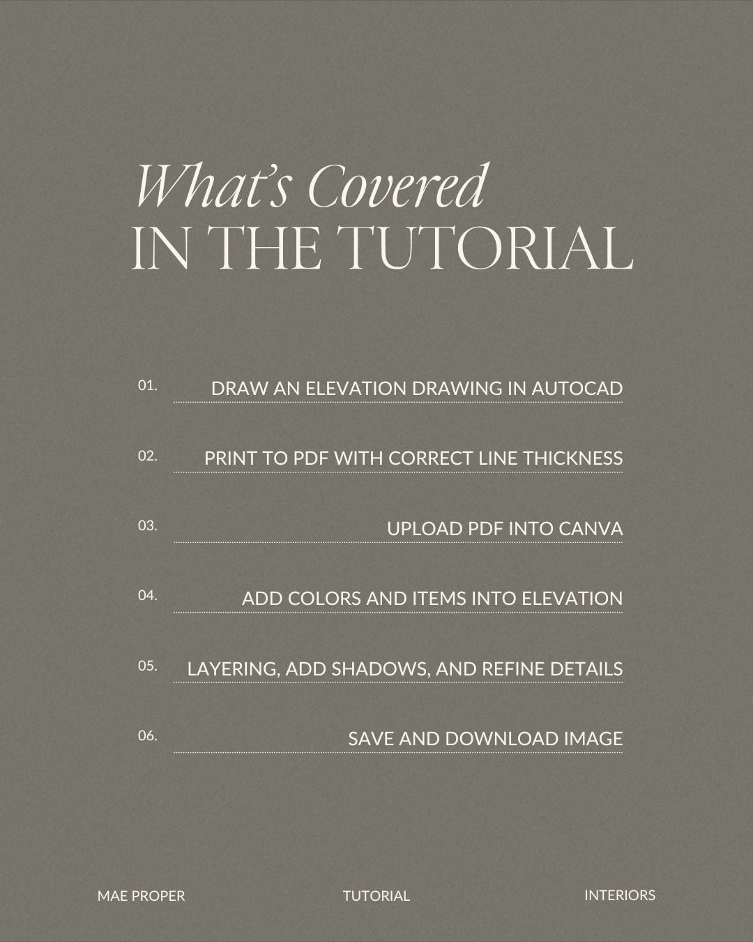 Design Elevation Tutorial | Interior Design | Elevation Vs. Renderings ...