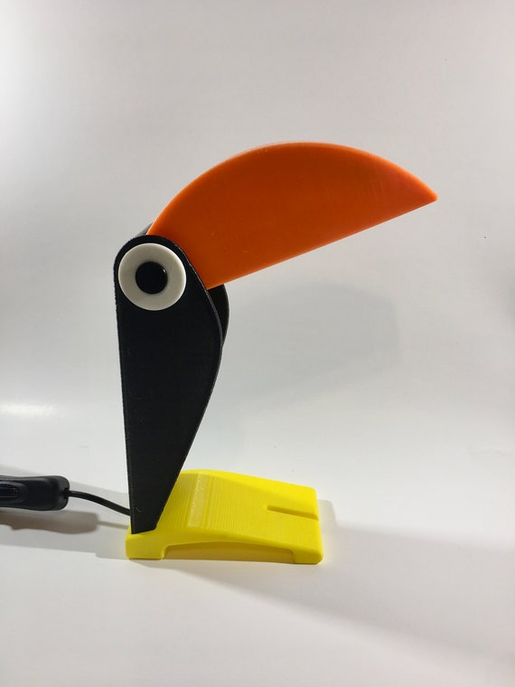 3D Printed Toucan Lamp Etsy