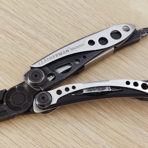 Leatherman Skeletool Silver Black