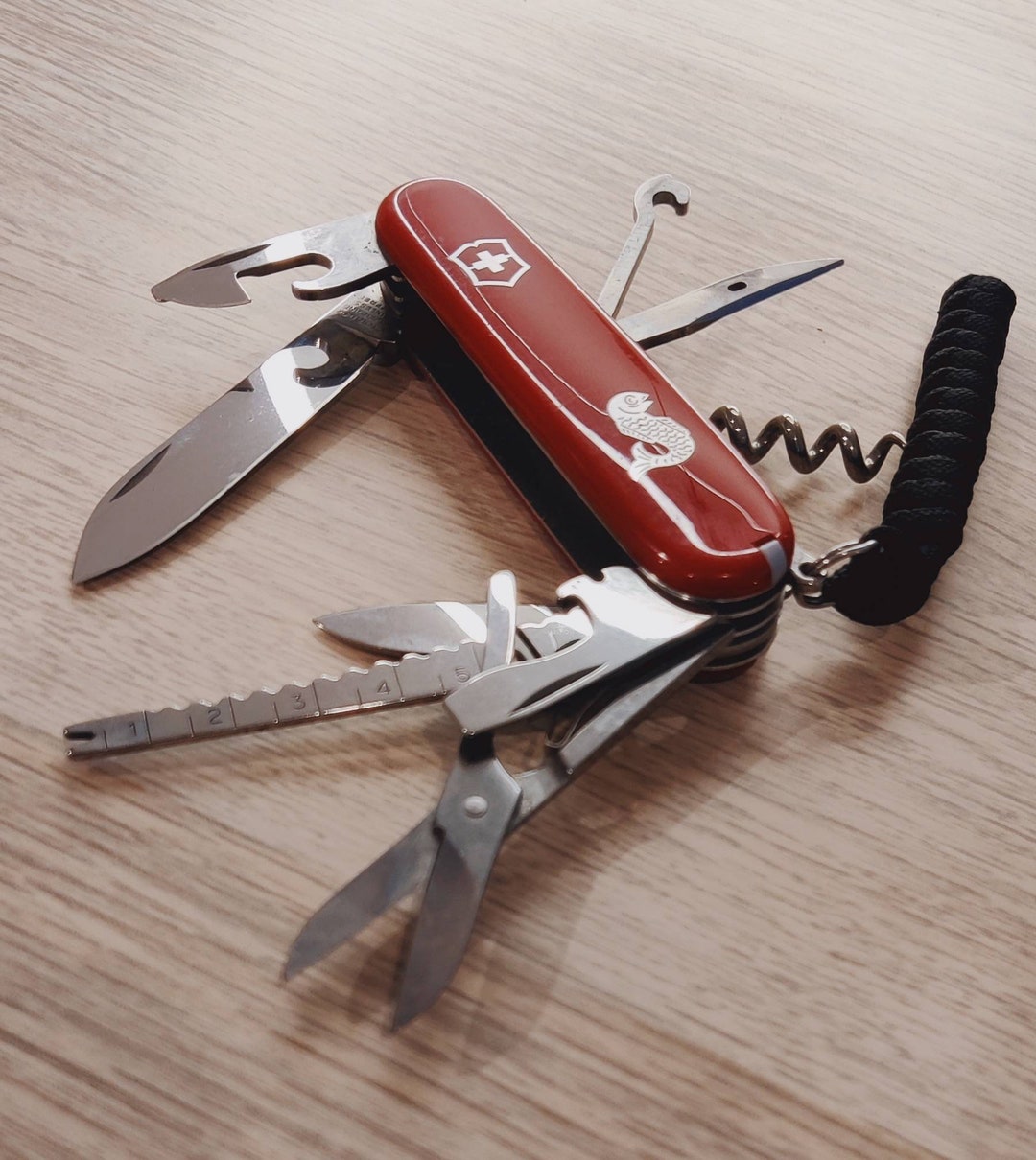 Victorinox Swiss Knife Angler Original 199192 Collector Etsy