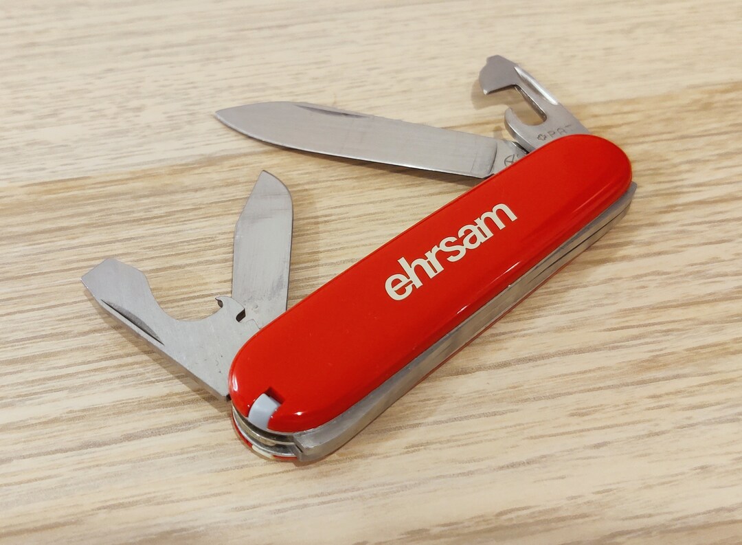 Victorinox Swiss Army Knife Recruit Elinox 19651973 Ehrsam Etsy