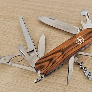 Victorinox Swiss Army Knife Huntsman Sandal Wood