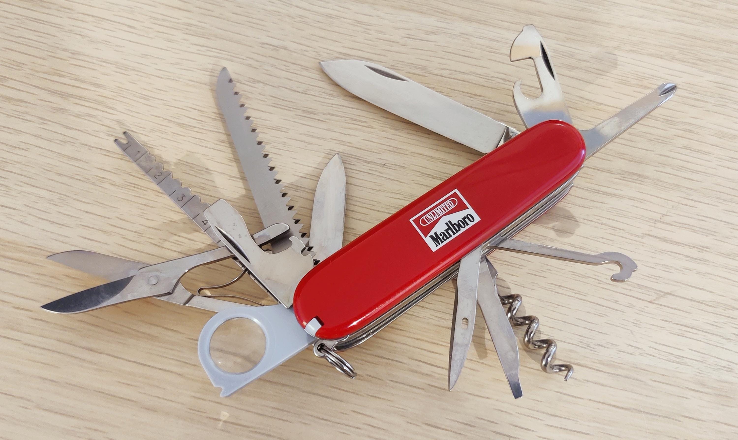 VICTORINOX - ④ ビクトリノックスVICTORINOX Marlboro 非売品 VICTORINOX Army Knife Red VICTORINOX x Marlboro | eBay