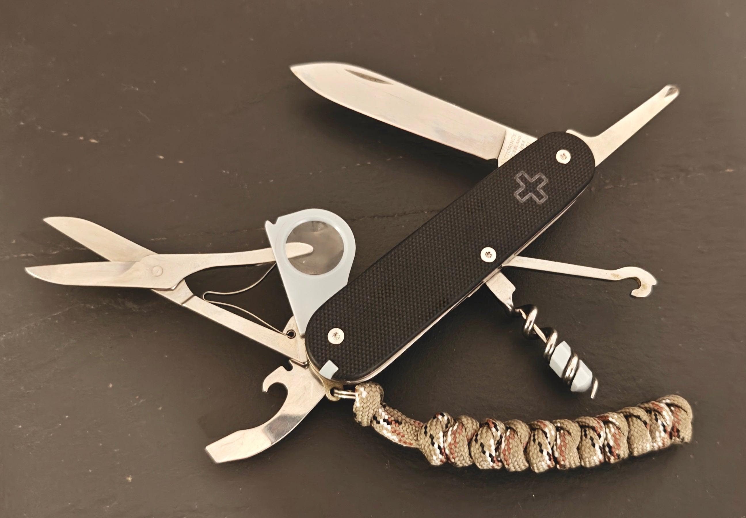 Bilancia Svizzera Victorinox 91 Mm Moddata Con Clip Victorinox