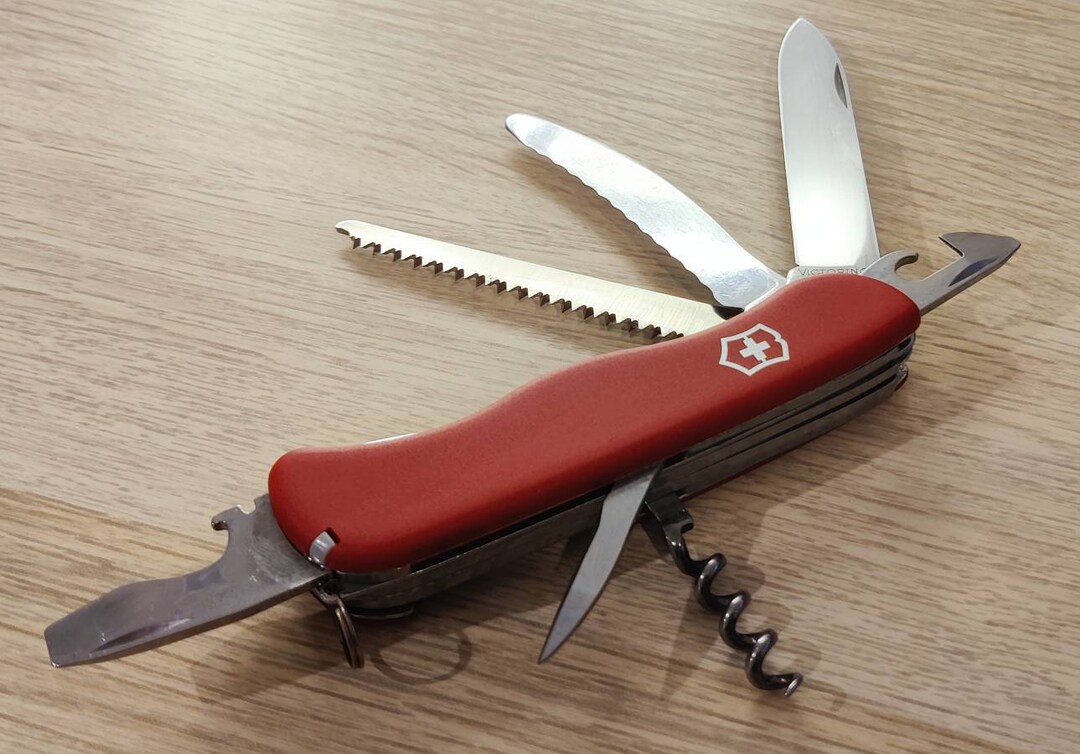 Victorinox Swiss Pocket Knife Fireman Liner Lock Collector Etsy