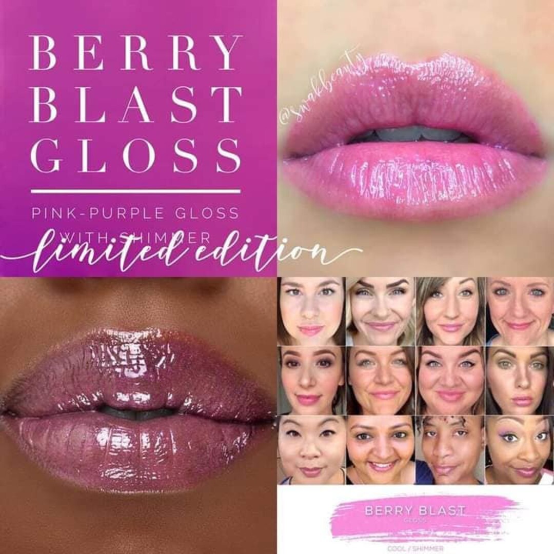Berry Blast Limited Edition Lipsense Gloss Etsy