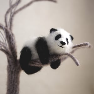 Panda stuffed panda cute girlfriend gift plush gift home decor fluffy knitted panda kawaii gift for mother