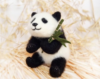 Panda farcito panda carino regalo fidanzata peluche regalo decorazioni per la casa soffice panda lavorato a maglia regalo kawaii per la madre