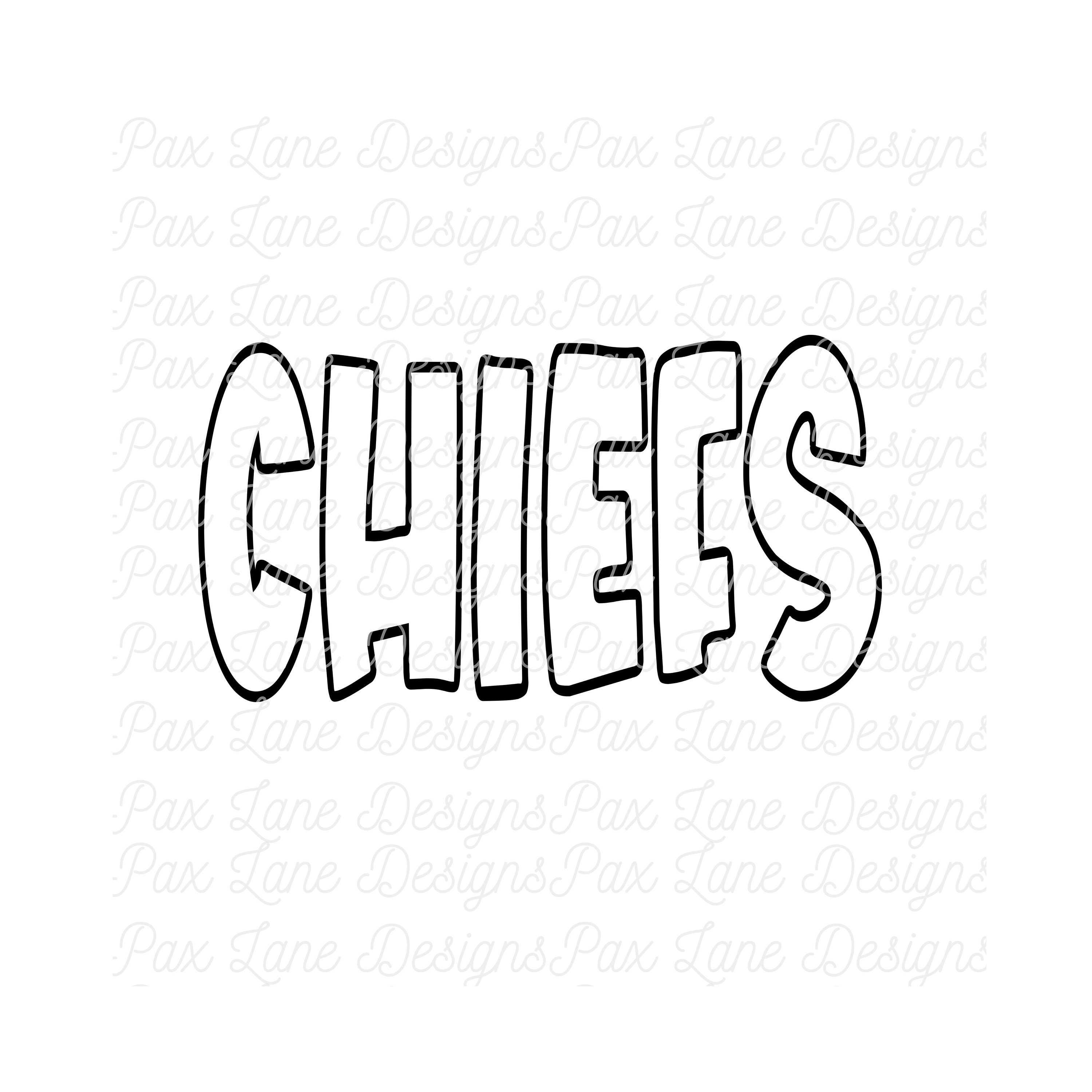 Kansas City Chiefs Logo coloring page